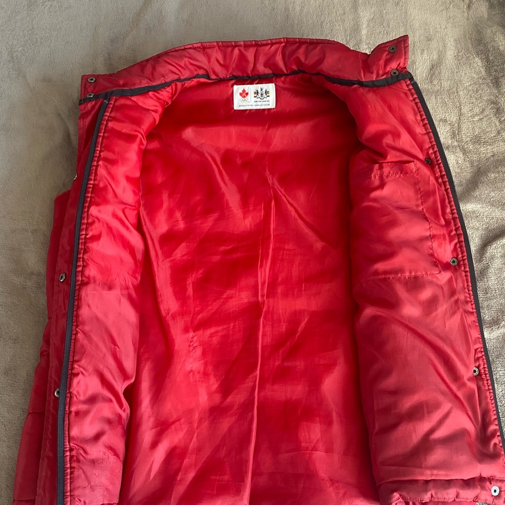 Red Olympic Puffer Jacket(Hudson’s Bay)